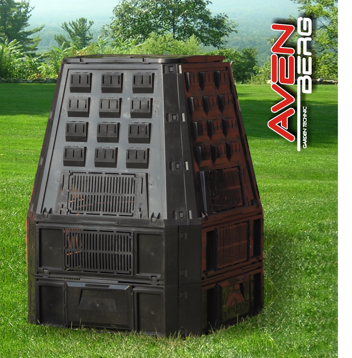Zahradní kompostér AVENBERG ECOGREEN 600L