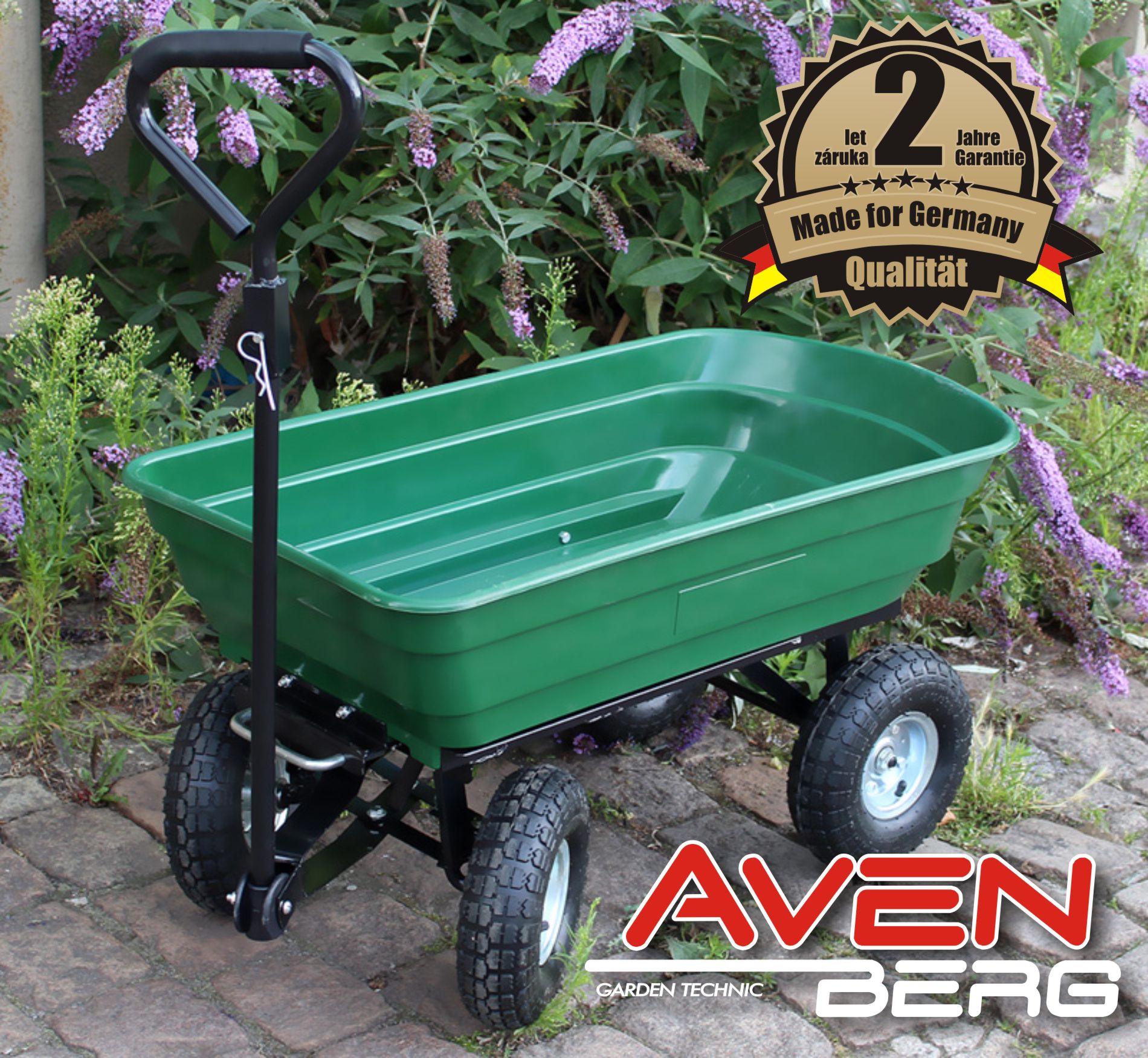 Zahradní vozík AVENBERG WAGNER 125L