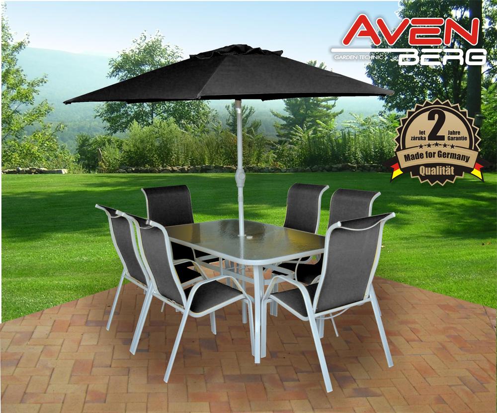 Set zahradního nábytku 8-dílný AVENBERG Casablanca