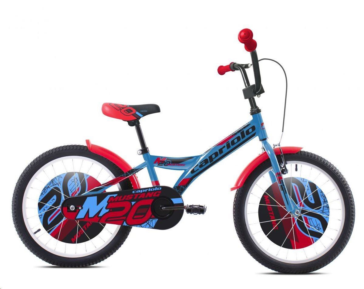 Dětské jízdní kolo Capriolo MUSTANG 20 modro-červená (2021)