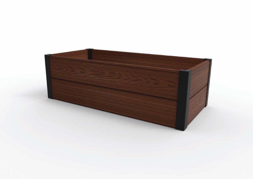 Vyvýšený záhon Keter Maple through hnědý