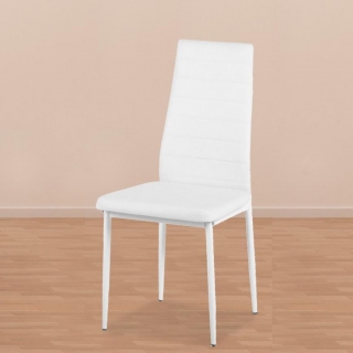 Jídelní židle VALERIA bílá - 4ks